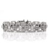 Platinum and 18ct White Gold Diamond Set Bracelet