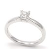Platinum 0.41ct Diamond Solitaire Ring