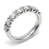Platinum Diamond 1ct Half Eternity Ring
