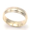 9CT YELLOW GOLD GENTS’ WEDDING BAND
