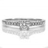 Platinum Round Brilliant Cut Diamond Solitaire Ring