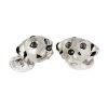 Deakin and Francis Sterling Silver Dalmatian Cufflinks