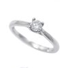 Platinum Round Brilliant Cut 0.30ct Diamond Solitaire Ring